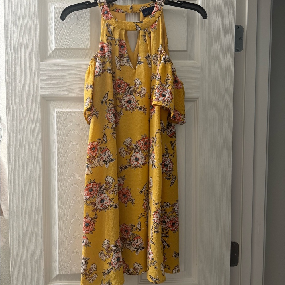 Floral Yellow Dress